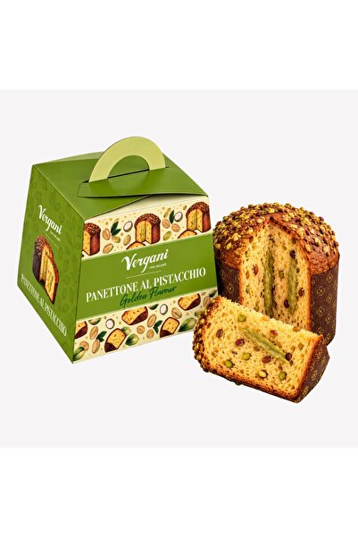 Vergani Panettone fără gluten cu fistic, 600g