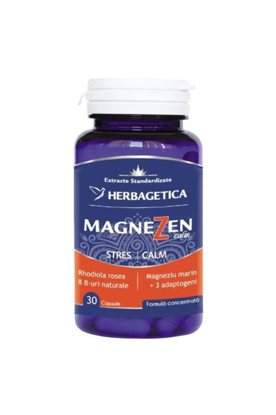 herbagetica Magnezen Calm Herbagetica, 30 capsule
