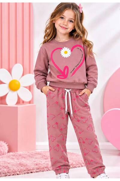 RAPAPA Set cu imprimeu margarete pentru fete 4623