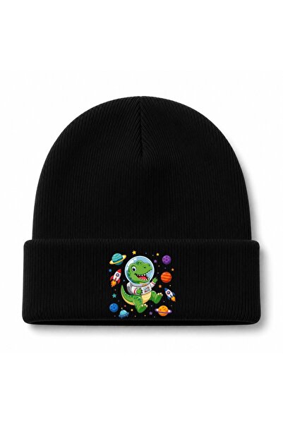 Rabona Fashion Space Explorer Dino – Cute Astronaut Dinosaur Galaxy Graphic B...