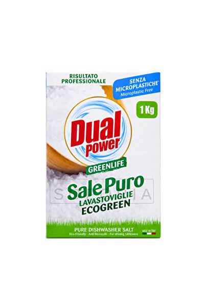 Dual Power dishwasher salt 1000 g Green