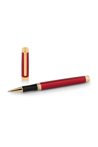 SELİKA Goldline Premium Roller Kalem Kırmızı