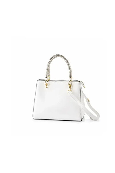 Generic Luxury Women's Hand and Shoulder Bag with Gold Accents and Elegant Br...
