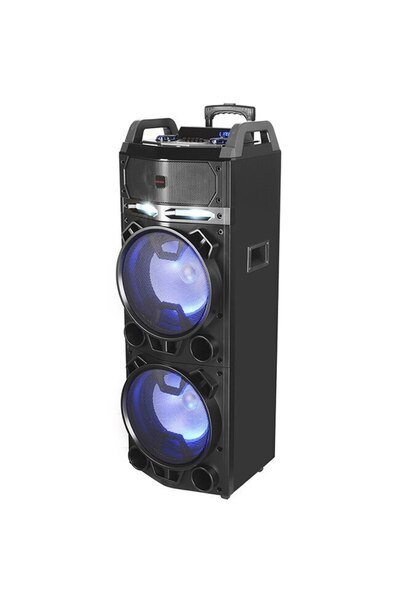 Aiwa Boxă portabilă KBTUS-900, Karaoke, Bluetooth, Negru