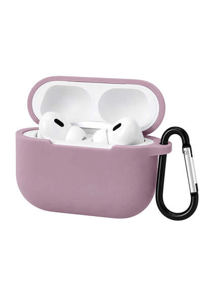 OEM Husă de silicon pentru Apple AirPods 4, Roz pudră