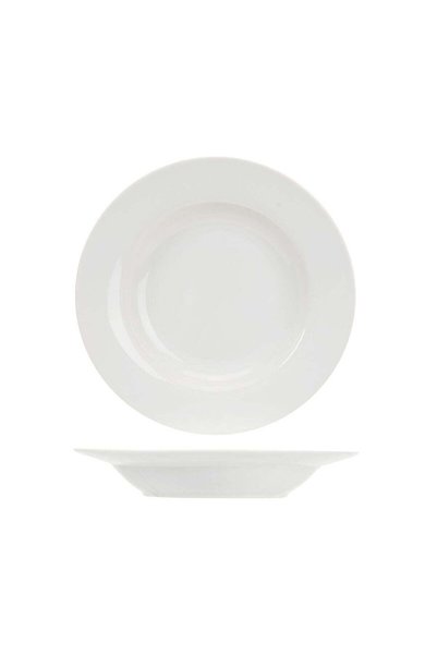 Cosy & Trendy Farfurie adâncă din porțelan alb Ø23 cm, pentru banchet, confor...