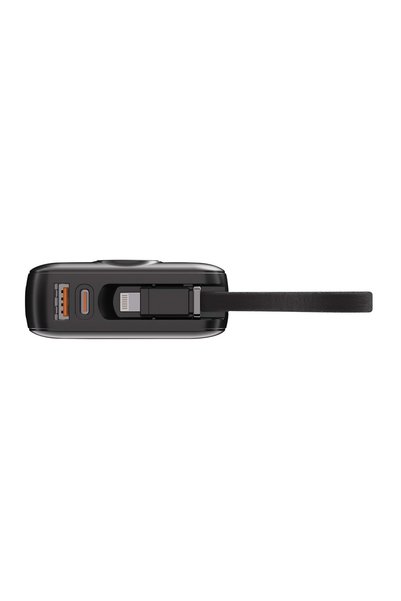 Midcom S-link G450 20000mAh PD45W+QC3.0 Dahili Kablolu Siyah LCD Taşınabilir Pil Şarj Cihazı Powerbank