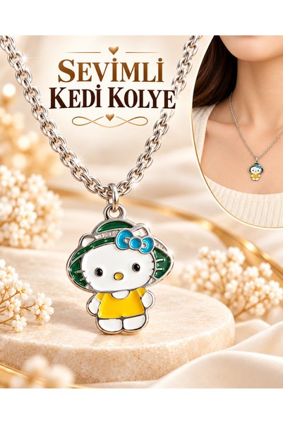 FG KONNİCHİWA Hello kitty my melody cute figured necklace unisex