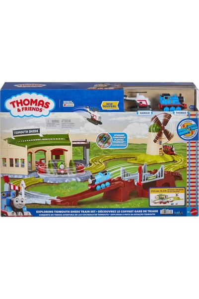 Thomas And Friends Set de joaca cu locomotiva Thomas and Friends, Explorarea ...