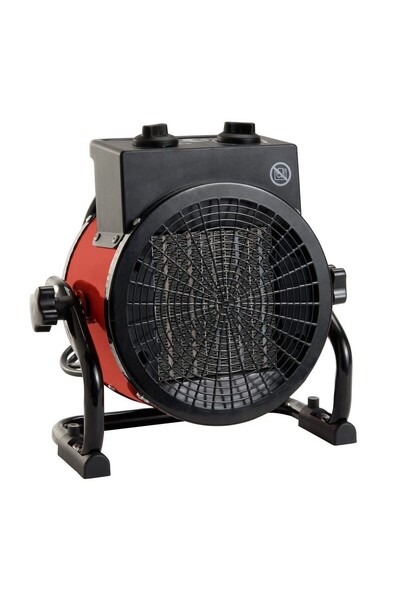 EQUATION Aeroterma ceramica Pig 3000W rosie - Incalzire rapida spatii mari