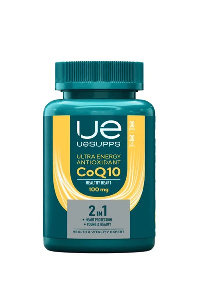 UESUPPS Coenzyme Q10 100 mg, 30 Softgels