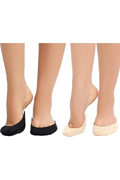 Generic جوارب نسائية قصيرة للغاية غير مرئية مع حزام خلفي لأحذية الكعب والفساتين
