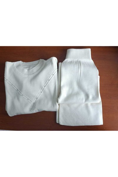 yessir Tesettür triko takım ikili set tunik pantolon