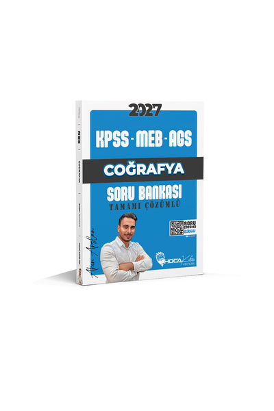 Hoca Kafası Yayınları 2027 KPSS-MEB-AGS Coğrafya Tamamı Çözümlü Soru Bankası