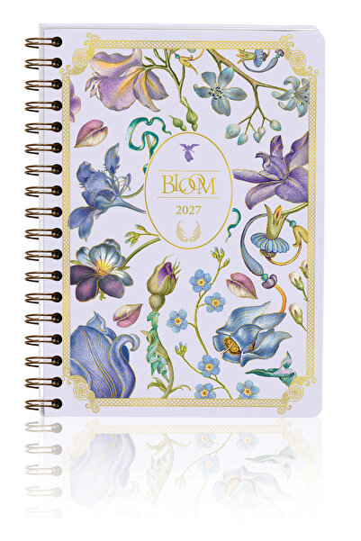 Victoria's Journals 2027 Motivational Agenda A5 – Spiral Weekly Planner, Hard...