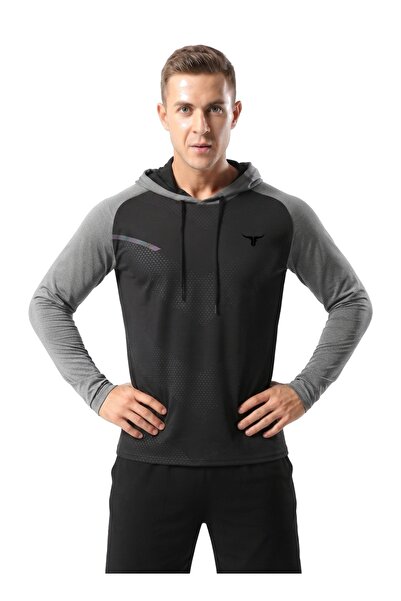THUGFIT DynamicEdge Hooded Sportswear For Men - Black