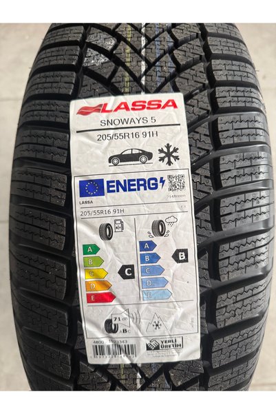 Lassa / 205/55R16 (SNOWAYS 5) 2026 KIŞLIK (1 ADET FİYATIDIR. EN AZ 2 ADET VER...