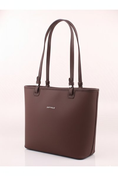 Just Polo Brown New Season Waterproof Lacoste Fabric 4-Compartment Women's Sh...