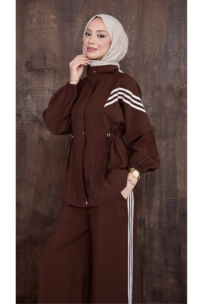 sorisso Tensel Fabric Suit Top and Bottom