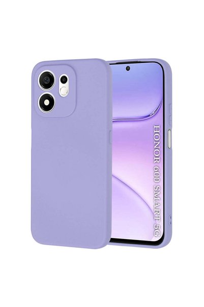 Techsuit Θήκη για Honor 600 Smart, SoftFlex, Ανοιχτό Βιολετί