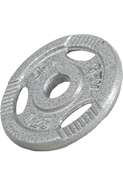 Gorilla Sports Discuri de halteră din fontă Gripper 0,5 - 20 kg Argintiu / 30...