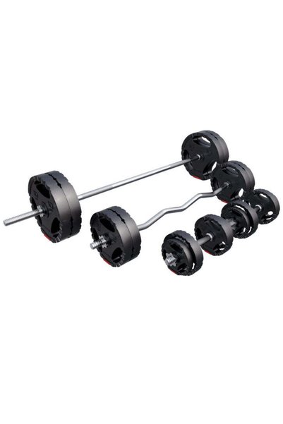 Gorilla Sports Set complet ciment cu aderență, 100 kg