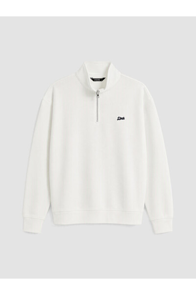 LC Waikiki Sweatshirt pentru bărbați cu broderie la guler, Sparkling Choices ...