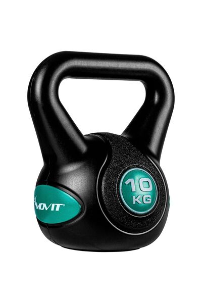 MOVIT Kettlebell, ciment, 2 - 20 KG, negru 10 KG