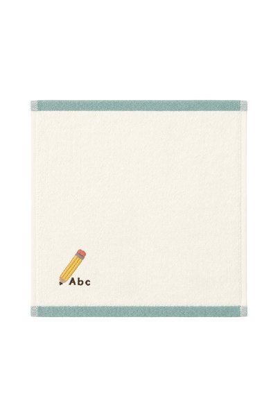 Casadora Baby Scribble 100% Organic Cotton 2-Piece Hand Towel 30 X 30 cm