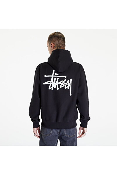 Stussy ΒΑΣΙΚΟ ΦΟΥΤΕΡ ΜΕ ΚΟΥΚΟΥΛΑ ΟΥΝΙΣΕΞ ΜΑΥΡΟ 1924870 Μαύρο