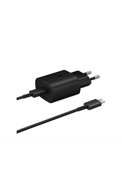 Samsung EP-TA800 25W USB-C Charger with 1m USB-C Cable, Black (Bulk)