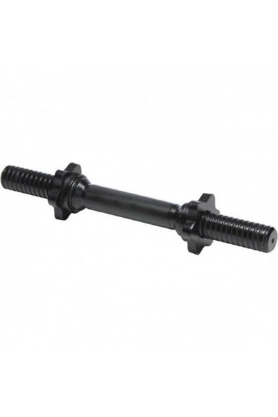 Gorilla Sports Bară pentru haltere de 35 și 42 cm cu închizători Negru / 35 c...