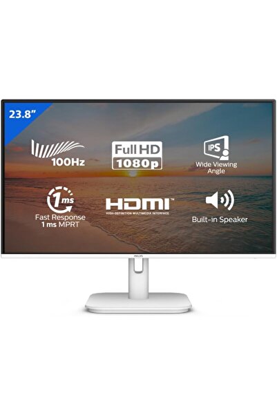 Philips شاشة 24E1N1100AW/94 مقاس 61 سم بدقة FHD |   100 هرتز |   آي بي إس |  ...