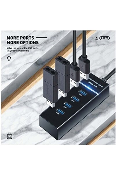 Midcom Bawerlink BW-23 4 Port Usb 3.0 Usb Hub