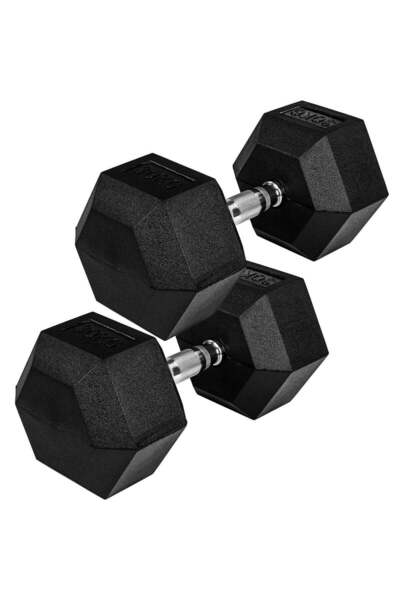 MOVIT Set de gantere Hexagon 4 - 60 kg 60 kg (2 x 30 kg)