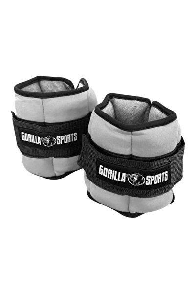 Gorilla Sports Greutati pentru incheietura mana/glezna reglabile 0, 45 - 2, 2...