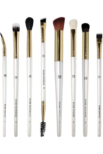 Make Over 22 cosmetics مجموعة فرش العيون والحواجب من ماك أوفر 22 إم إكس-01 مك...