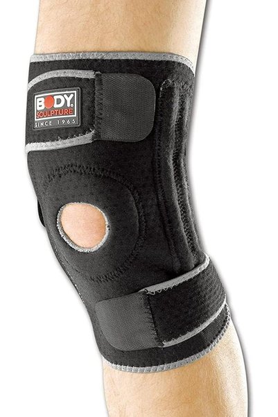BODY SCULPTURE KNEE SPRT OPN PATELA -TERRY CLTH