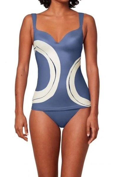 Triumph Top de plajă, Tankini Summer Allure WP, albastru, 38E
