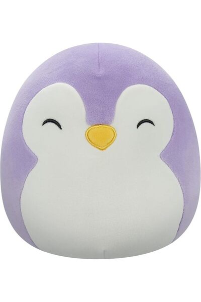 Squishmallows Skwechmaloz Small Purple Holly the Cat Plush Doll with Sun Hat ...