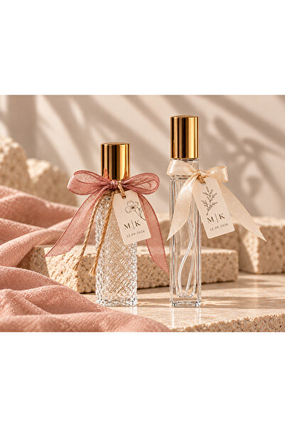 Event Essential Kişiye Özel Hediyelik 10'lu Kolonya Şişesi – Düğün Nişan Nikah Söz Kına Doğum Günü Baby Shower Gender Reveal