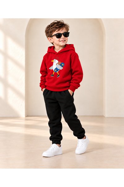 LB little bosses طقم بدلة رياضية شتوية للأطفال للجنسين (أوردك كايك سكي)