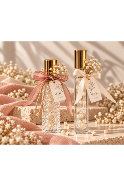 Event Signature Kişiye Özel Hediyelik 10'lu Kolonya Şişesi – Düğün Nişan Nikah Söz Kına Doğum Günü Baby Shower Gender Reveal