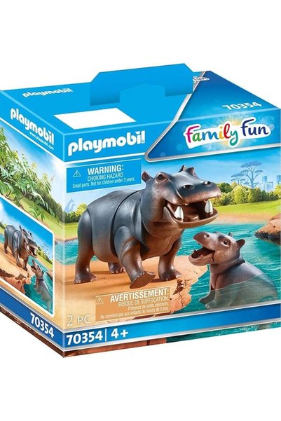 Playmobil فرس النهر مع العجل
