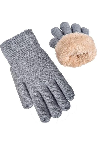 Winterfresh Winter Gloves for Boys Girls - Kids Warm Knit Thermal Cable Knitt...