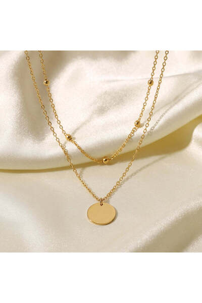 Buticul Moon Colier Mira Gold - Placat cu aur de 18K