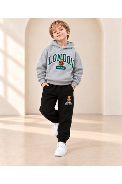 LB little bosses طقم بدلة رياضية شتوية للأطفال للجنسين (لندن)