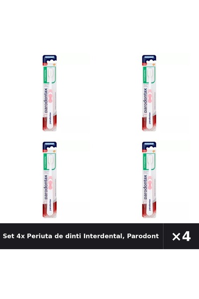 Parodontax Set 4x Periuta de dinti Interdental,