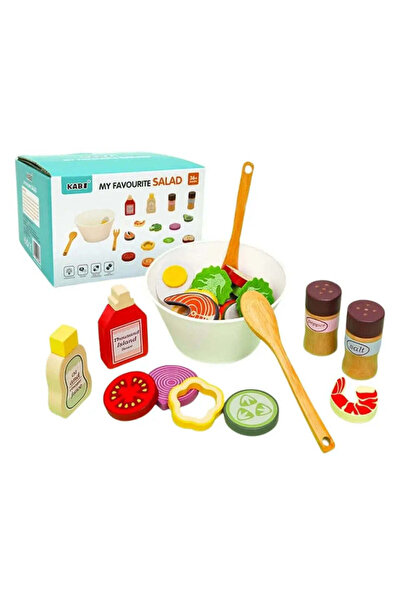 Picodino Wooden Salad Set –THE WOODEN SALAD SET FOR BUDDING LITTLE CHEFS