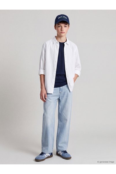 LC Waikiki Timeless Clothing & Timeless Choices Gabardine Boy's Shirt